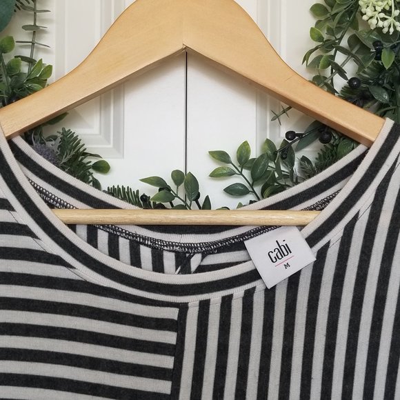 EUC CAbi London Stripe Tank #3417 - Picture 3 of 8